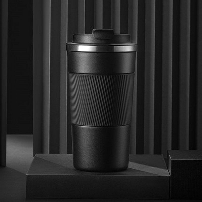 304 stainless steel insulated cup, vacuum with leather cover, coffee cup, office car, outdoor portable cup, mug