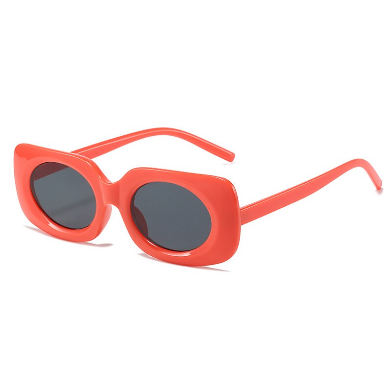 Autumn New Square Sunglasses Trend Simple Macaron Glasses Fashion INS Sunglasses Women