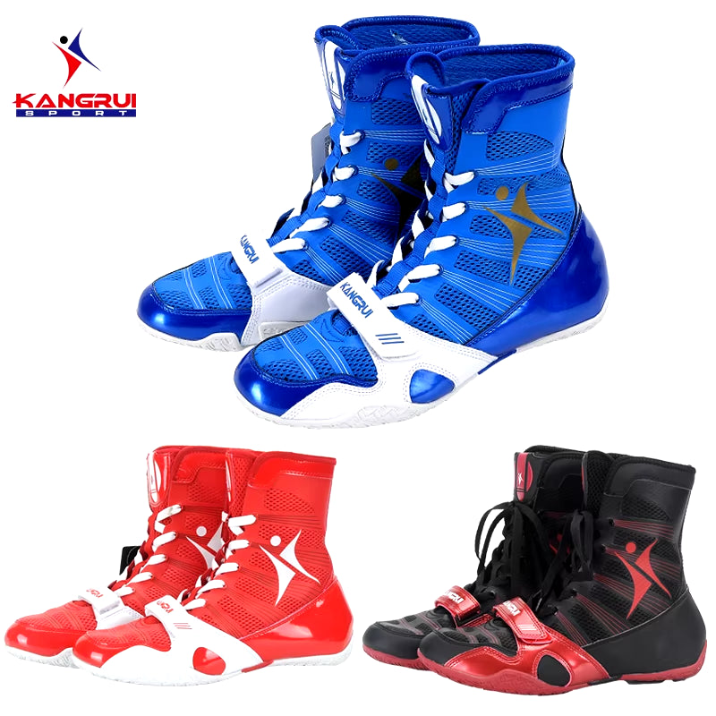Boxing Sneakers Professional Boxing Training Sports Shoes Breathable Non-Slip