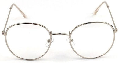 New Designer Woman Glasses Optical Frames Metal Round Glasses Frame Clear lens Eyeware Black Silver Gold Eye Glass