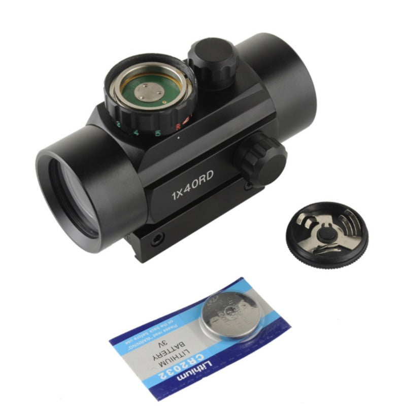 1X40RD Monocular Telescope Aluminum Alloy Calibrator Outdoor Travel Monocular Telescope