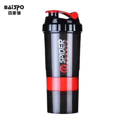 BAISPO Creative Protein Powder Shake  Mixing  Fitness Kettle  Sports Water Bottle