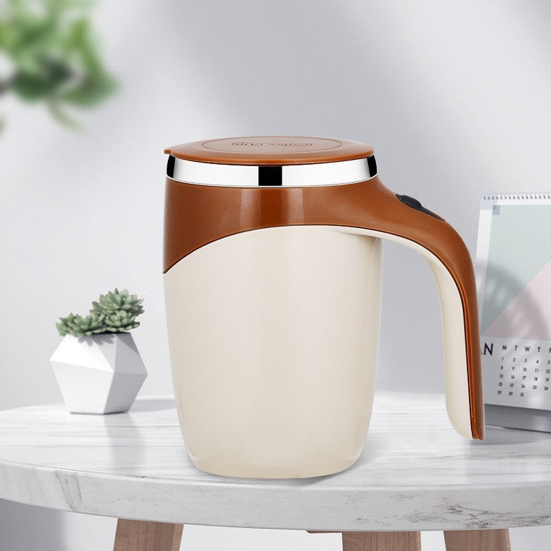 Automatic Mixing Cup Stainless Steel Coffee Cup Portable Protein Powder Electric Magnetized Cup Water Cup Printing Mug