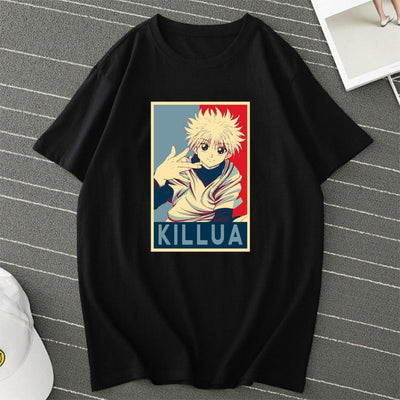 Anime T-shirt, men's and women's printed pattern, women's T-shirt, short sleeved top