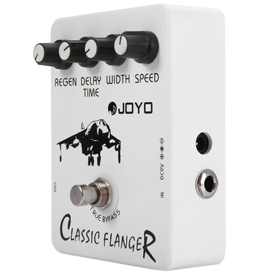 JOYO JF - 07 True Bypass Design Vintage Phase Guitar Effect Pedal with 4 Adjustable Knobs