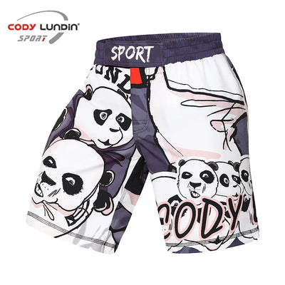 MMA T-Shirts + Muay Thai Shorts Sets Bjj Rashguard for Men Mma Shorts Kickboxing Boxing Clothes Compression Jiu Jitsu Gi T-Shirt