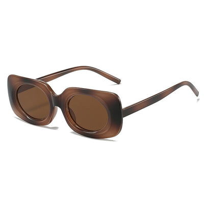 Autumn New Square Sunglasses Trend Simple Macaron Glasses Fashion INS Sunglasses Women