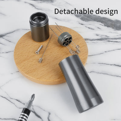 Coffee Cloth Powder Injection Stainless Steel Needle Loose Powder Injection Coffee Powder Disperser Italian Coffee Auxiliary Base Powder Dispenser