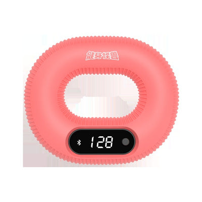 Game interactive intelligent grip circle decompression and strong arm counting grip controller