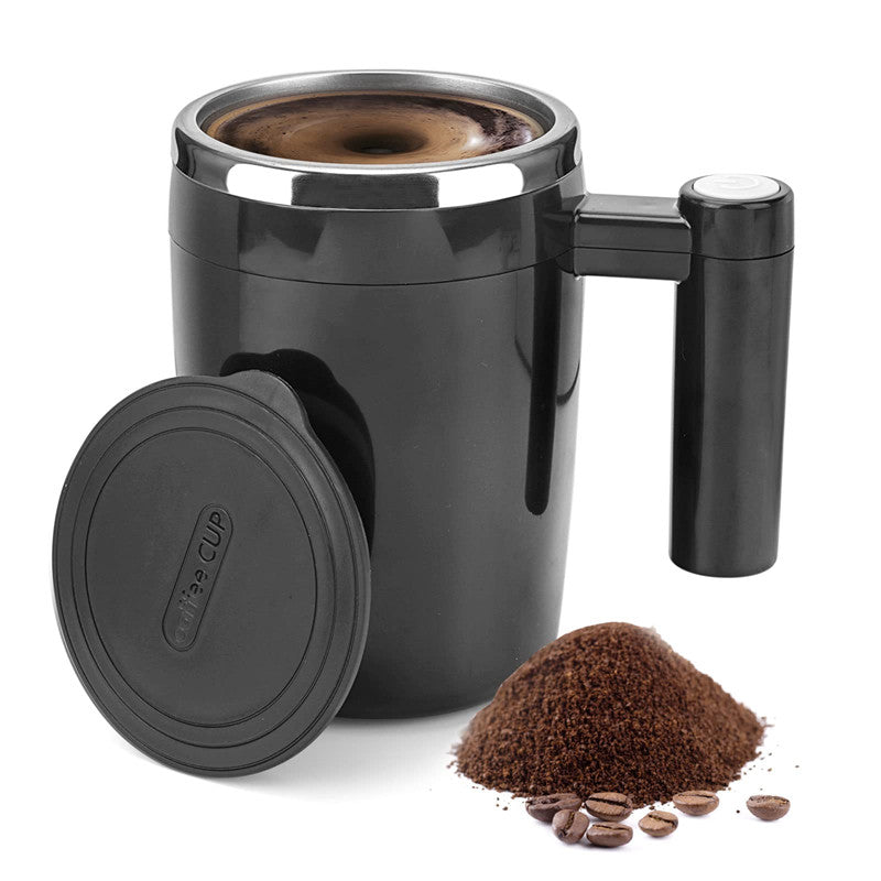 Automatic Mixing Cup Stainless Steel Coffee Cup Portable Protein Powder Electric Magnetized Cup Water Cup Printing Mug