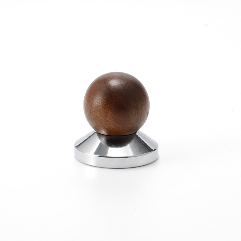 Coffee Tamper Walnut/Beech Handle 304Stainless Steel Coffee Powder Hammer