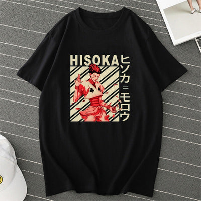 Anime T-shirt, men's and women's printed pattern, women's T-shirt, short sleeved top