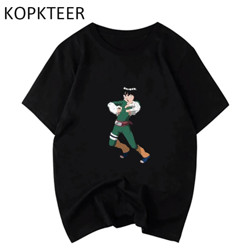 Rock Lee Drunken Fist Colorful Paint Splatters and Dripssummer Men Fashion Funny Printed T-Shirt Tee Hipster Tshirt Design Tops