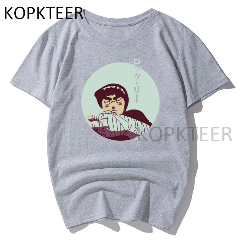 Rock Lee Drunken Fist Colorful Paint Splatters and Dripssummer Men Fashion Funny Printed T-Shirt Tee Hipster Tshirt Design Tops